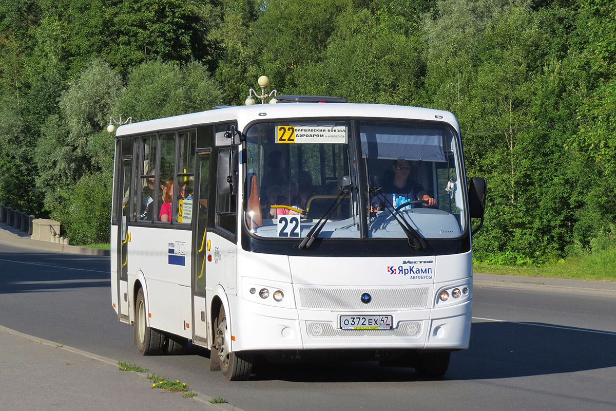 Ленинградская область, ПАЗ-320412-05 "Вектор" № О 372 ЕХ 47