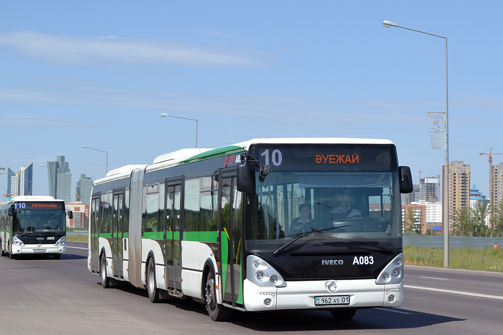 Астана, Irisbus Citelis 18M № A083
