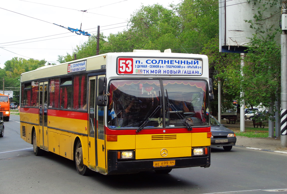 Саратовская область, Mercedes-Benz O405 № АЕ 699 64