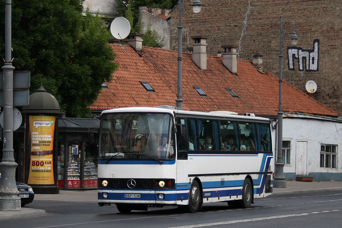 Литва, Van Hool T813 Alizée № BBP 538