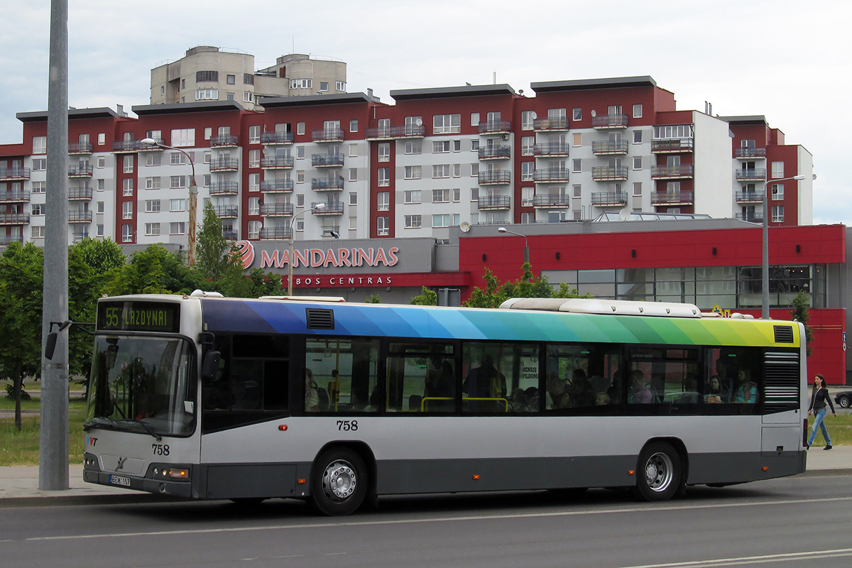 Литва, Volvo 7700 № 758