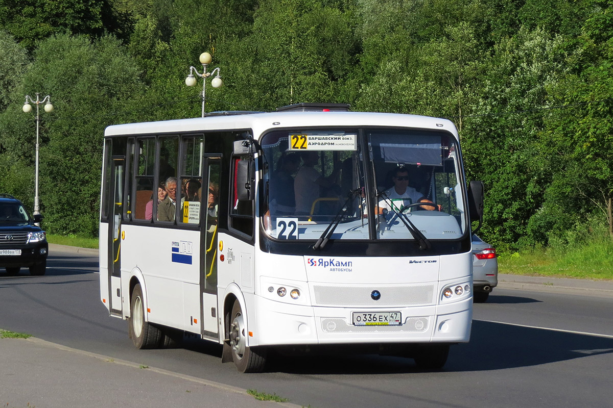 Ленинградская область, ПАЗ-320412-05 "Вектор" № О 336 ЕХ 47