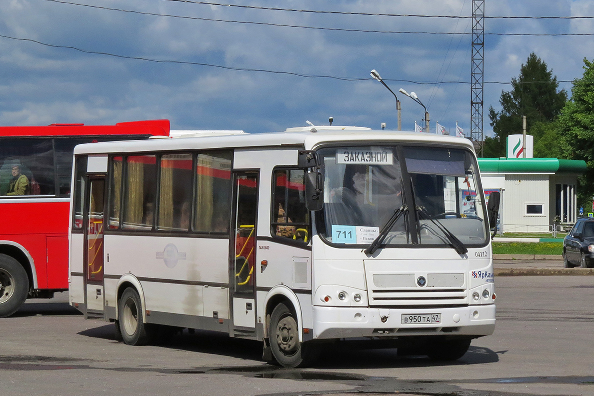 Ленинградская область, ПАЗ-320412-05 № 04112