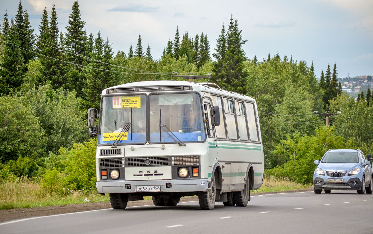 Кемеровская область - Кузбасс, ПАЗ-32054 № 500