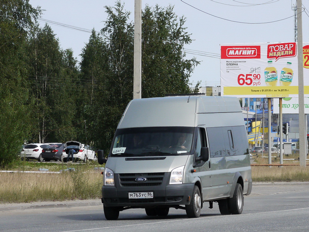 Ханты-Мансийский АО, Нижегородец-222700  (Ford Transit) № М 763 УС 86