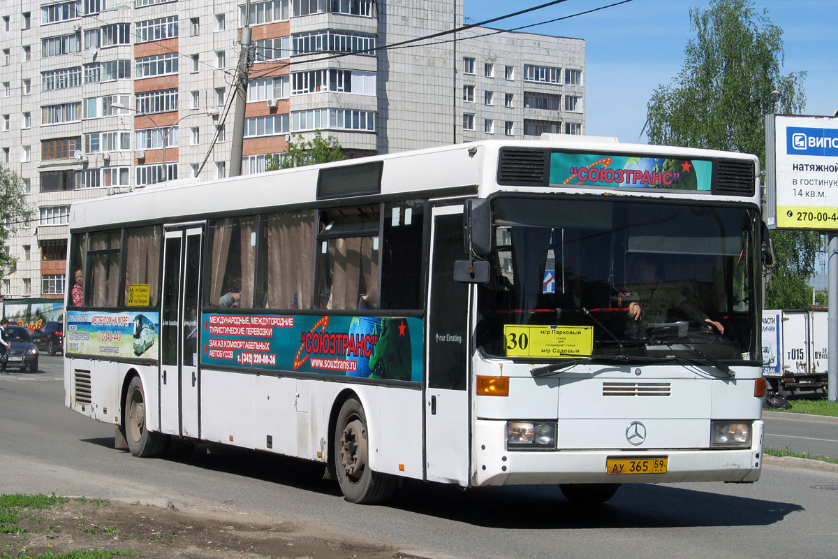 Пермский край, Mercedes-Benz O407 № АУ 365 59