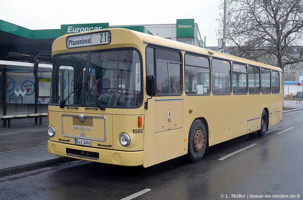 Berlin, MAN 200 SL200 (BVG) Nr 1666
