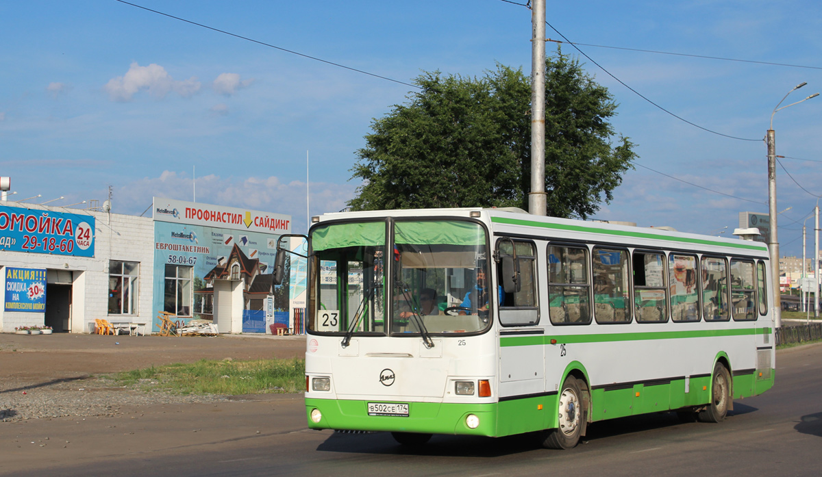 Челябинская область, ЛиАЗ-5256.35 № 25