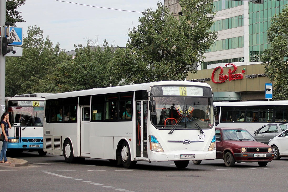 Алматы, Hyundai New Super AeroCity 1F/L № 1907