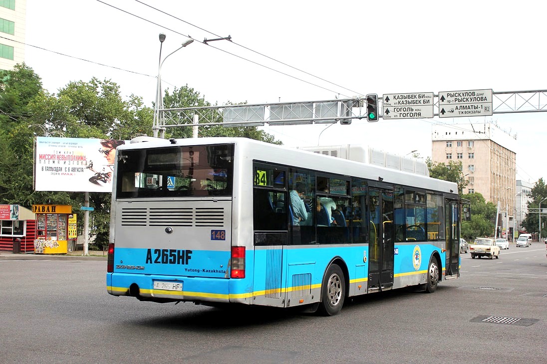 Алматы, Yutong ZK6120HGM № 148