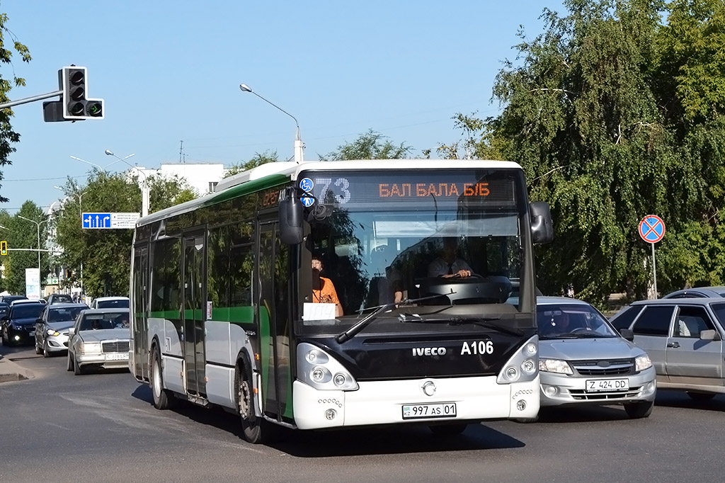 Астана, Irisbus Citelis 12M № A106