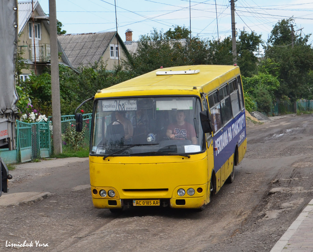 Волынская область, Богдан А09202 № AC 0185 AA