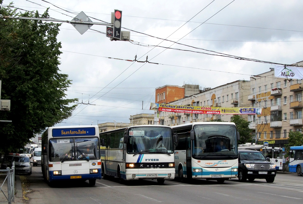 Калининградская область, Setra S215RL № Р 467 ВХ 39; Калининградская область, Mercedes-Benz O405 № 404; Калининградская область, Irisbus Crossway 12M № 007; Калининградская область — Разные фотографии