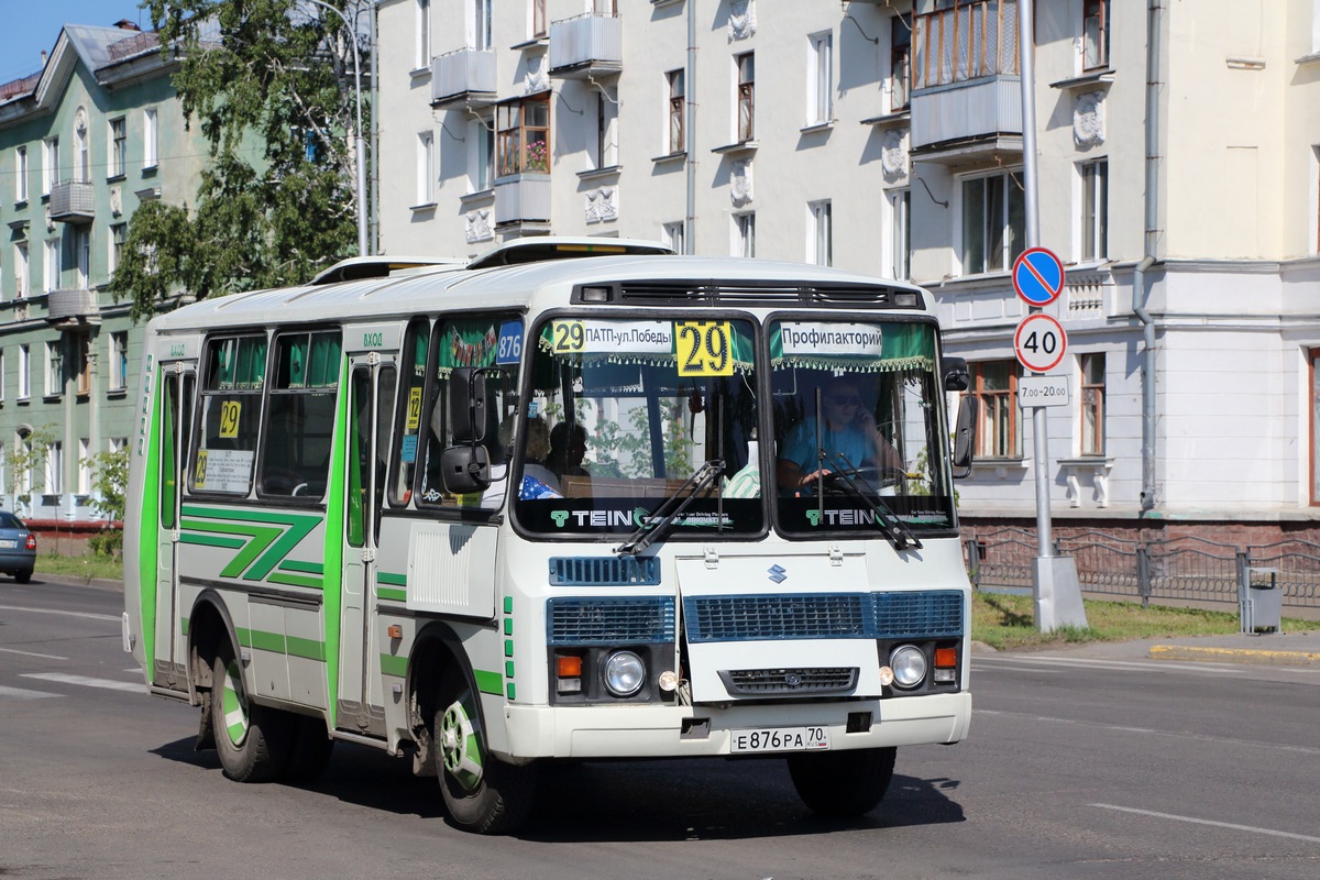 Томская область, ПАЗ-32054 № Е 876 РА 70