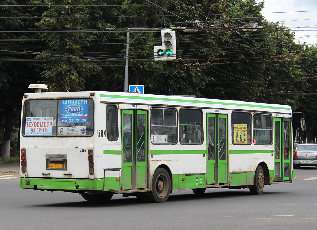 Ярославская область, ЛиАЗ-5256.35 № 604