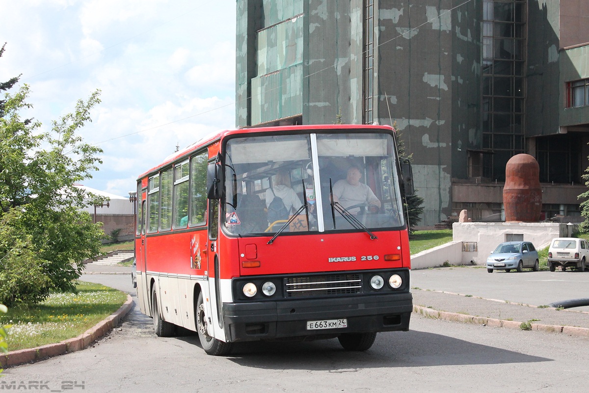 Красноярский край, Ikarus 256.21H № Е 663 КМ 24