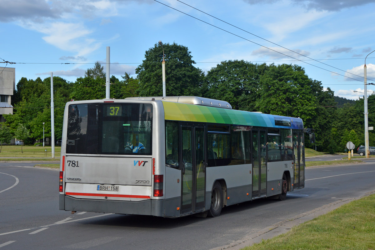 Литва, Volvo 7700 № 781