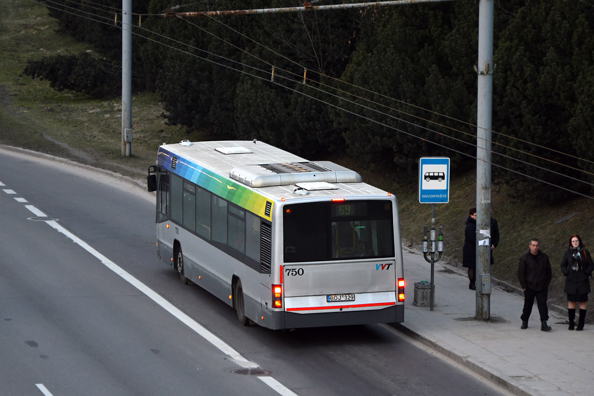 Литва, Volvo 7700 № 750