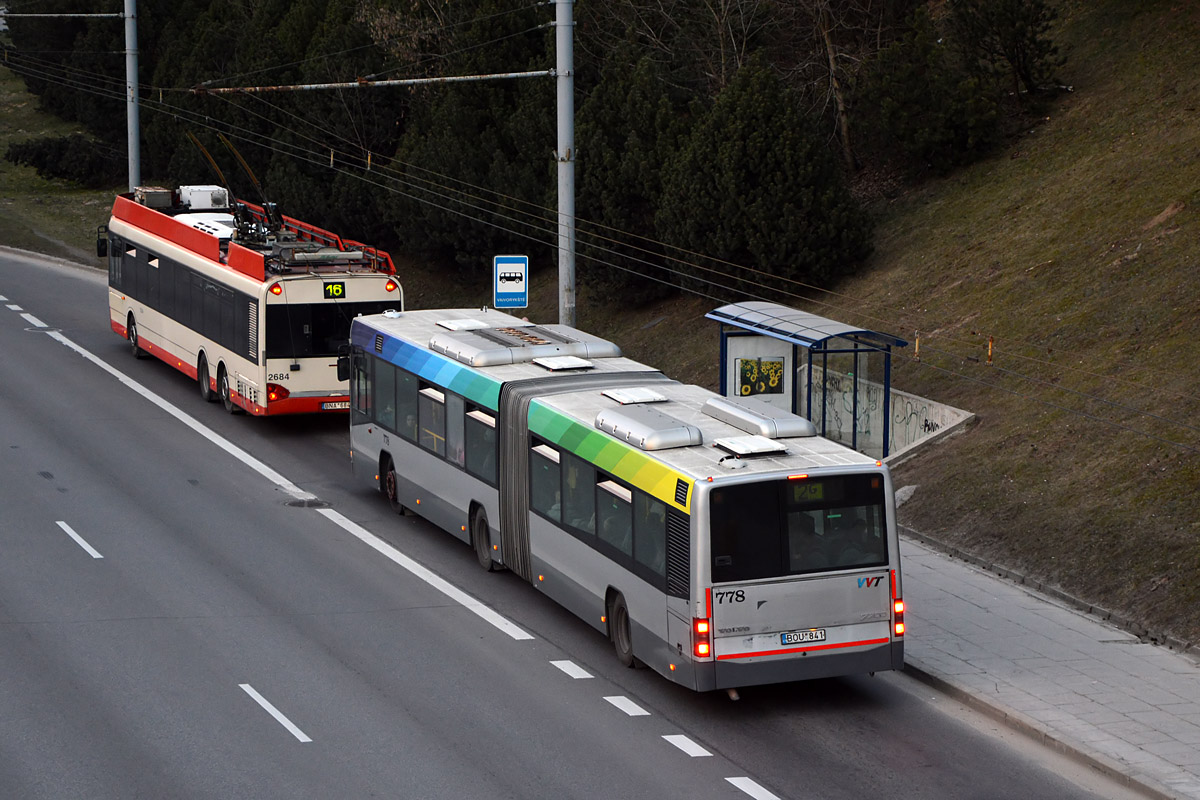 Литва, Volvo 7700A № 778