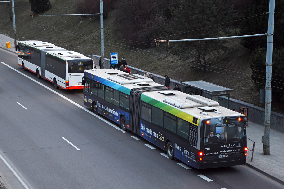 Литва, Volvo 7700A № 708