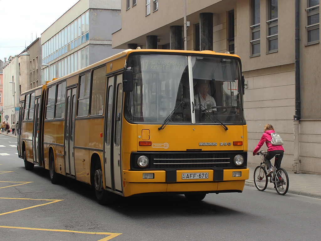 Венгрия, Ikarus 280.52 № AFF-670