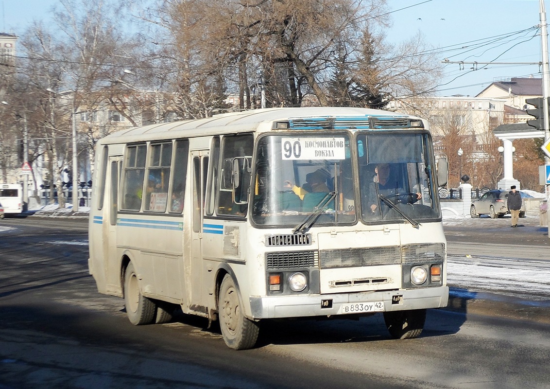 Кемеровская область - Кузбасс, ПАЗ-4234 № В 883 ОУ 42 — Фото — Автобусный  транспорт