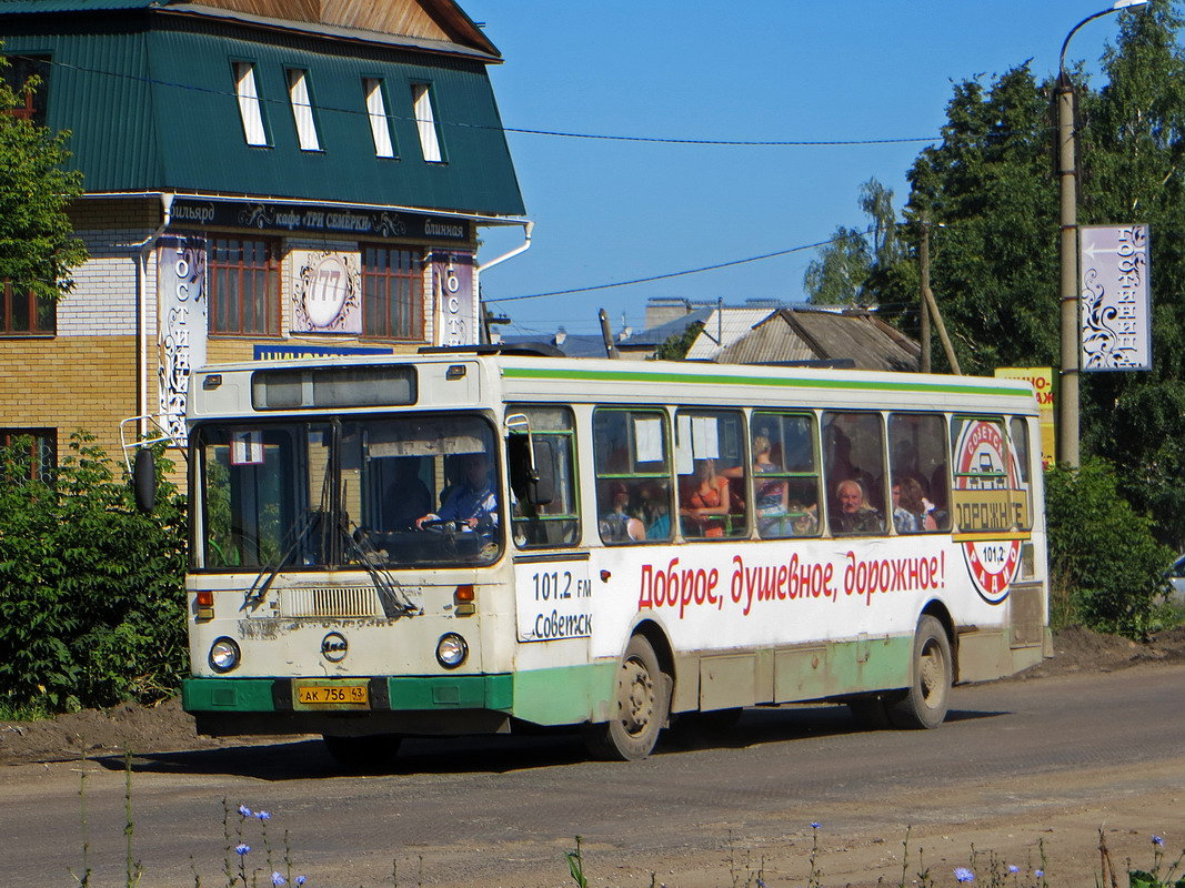 Кировская область, ЛиАЗ-5256.25 № АК 756 43