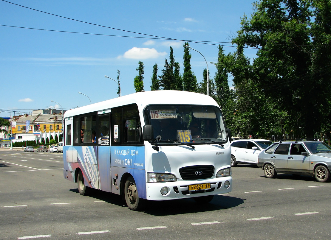 Краснодарский край, Hyundai County SWB C06 (РЗГА) № КХ 821 23