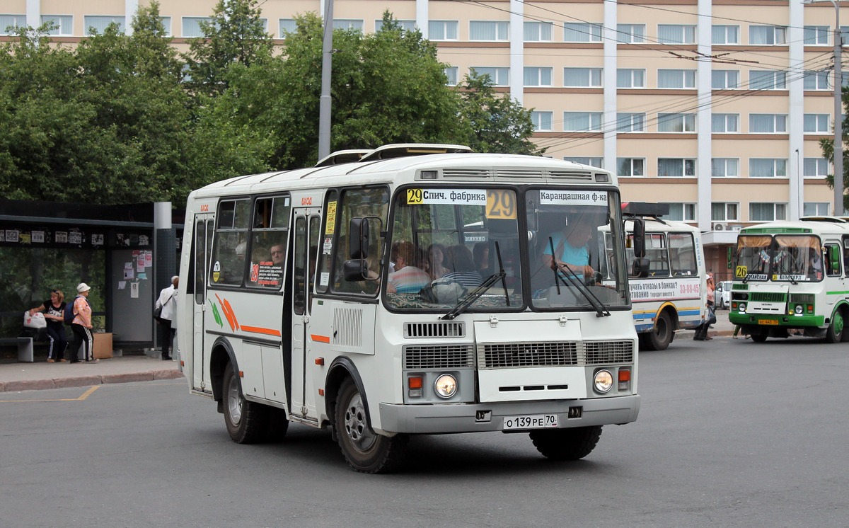 Томская область, ПАЗ-32054 № О 139 РЕ 70