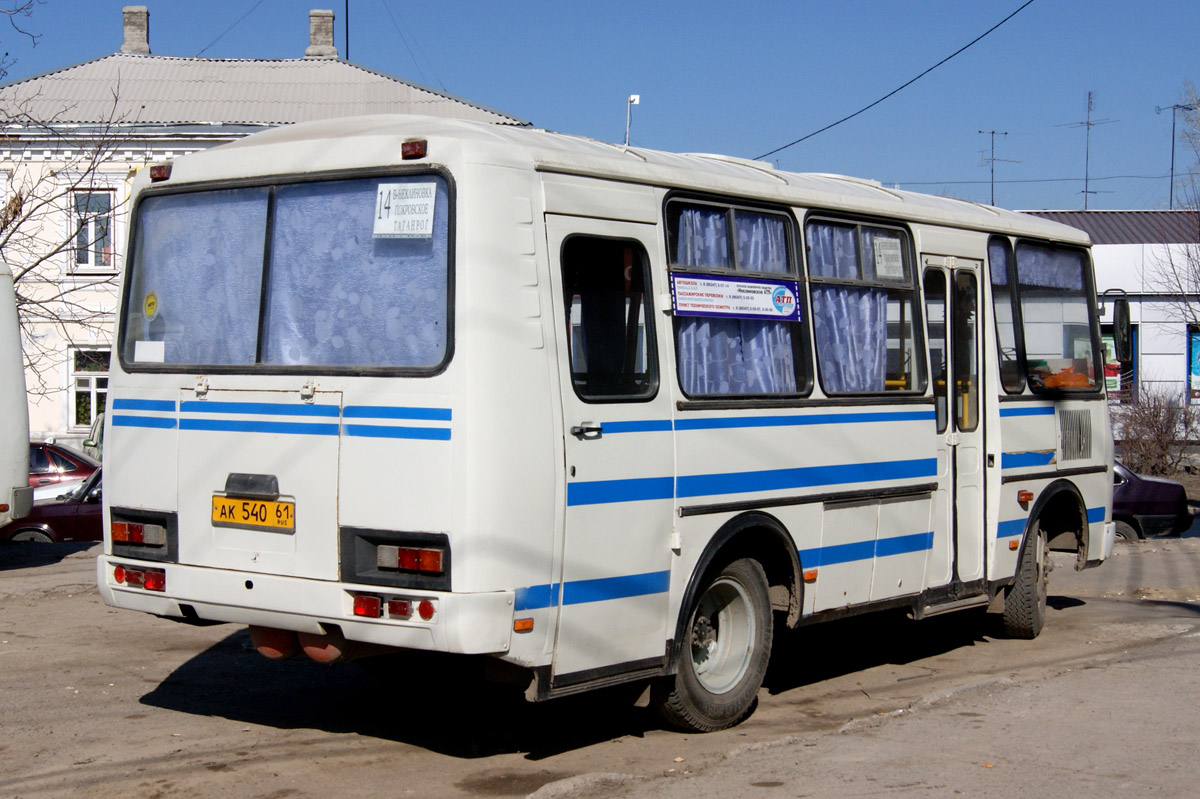 Ростовская область, ПАЗ-32053 № АК 540 61