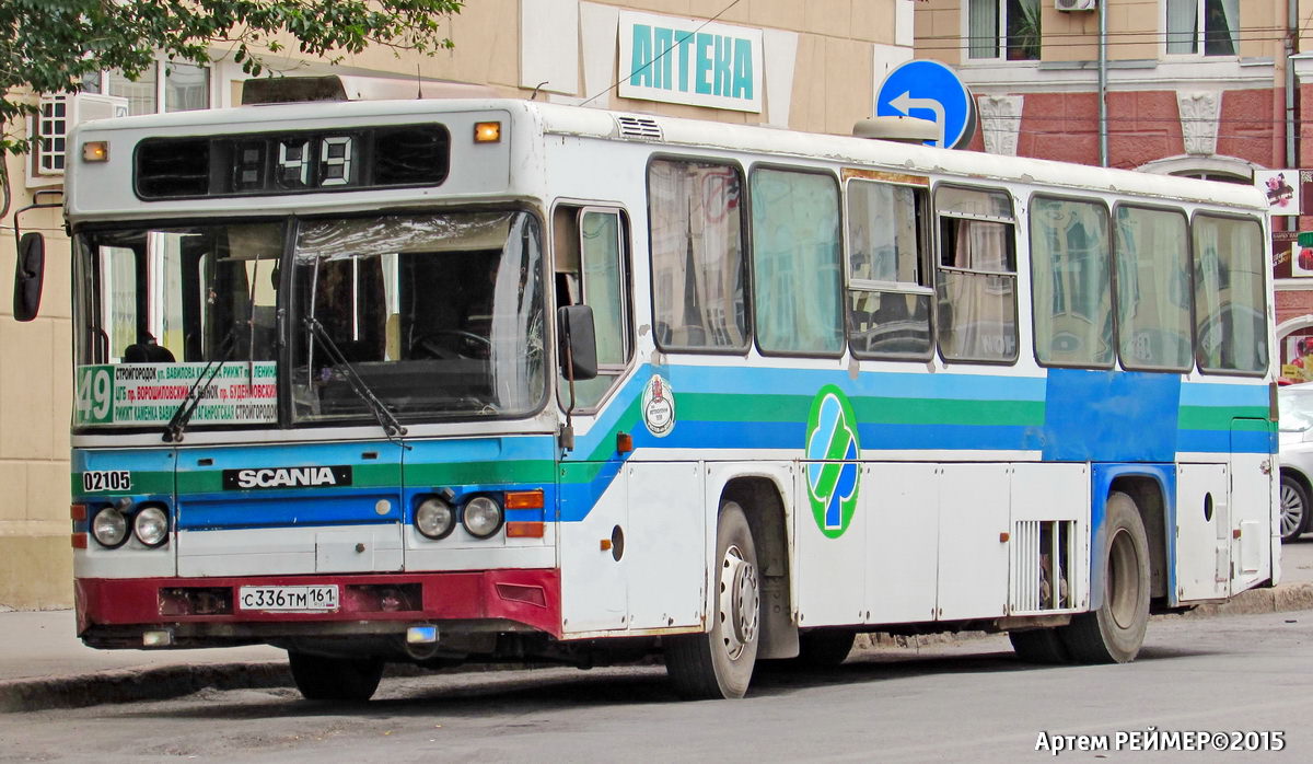 Ростовская область, Scania CN112CLB № 002105