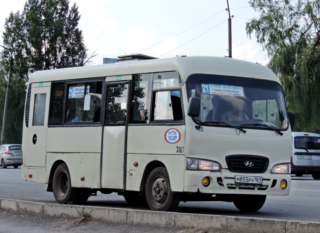 Rostov region, Hyundai County SWB C08 (RZGA) № М 855 РУ 161