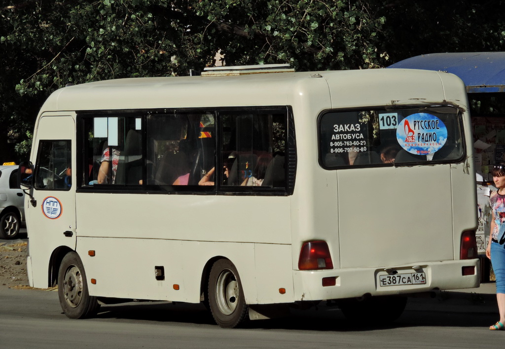 Ростовская область, Hyundai County SWB C08 (РЗГА) № Е 387 СА 161