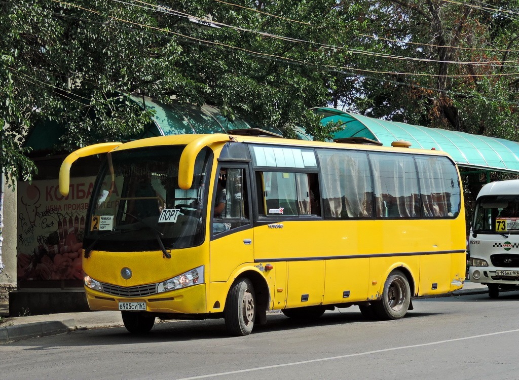 Ростовская область, Yutong ZK6737D № В 905 СУ 161