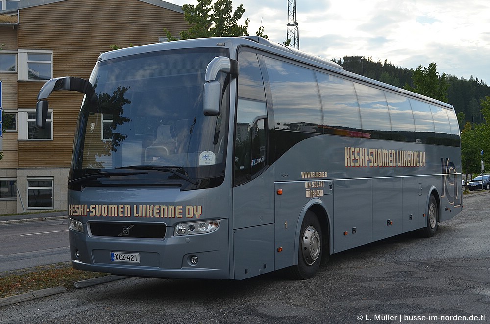 Финляндия, Volvo 9700H NG № 1