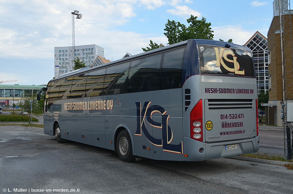 Финляндия, Volvo 9700H NG № 1