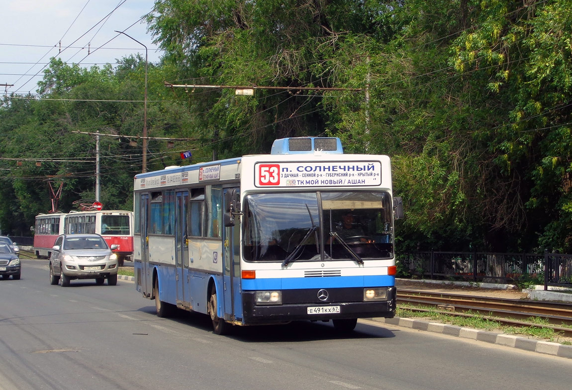 Саратовская область, Mercedes-Benz O405 № Е 491 КХ 67