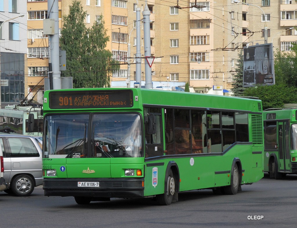 Минск, МАЗ-103.065 № 025666