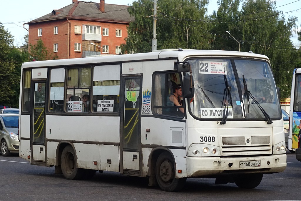 Ярославская область, ПАЗ-320402-03 № 3088