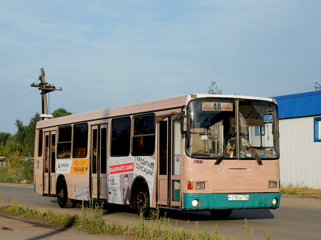 Nizhegorodskaya region, LiAZ-5256.26 č. 21031