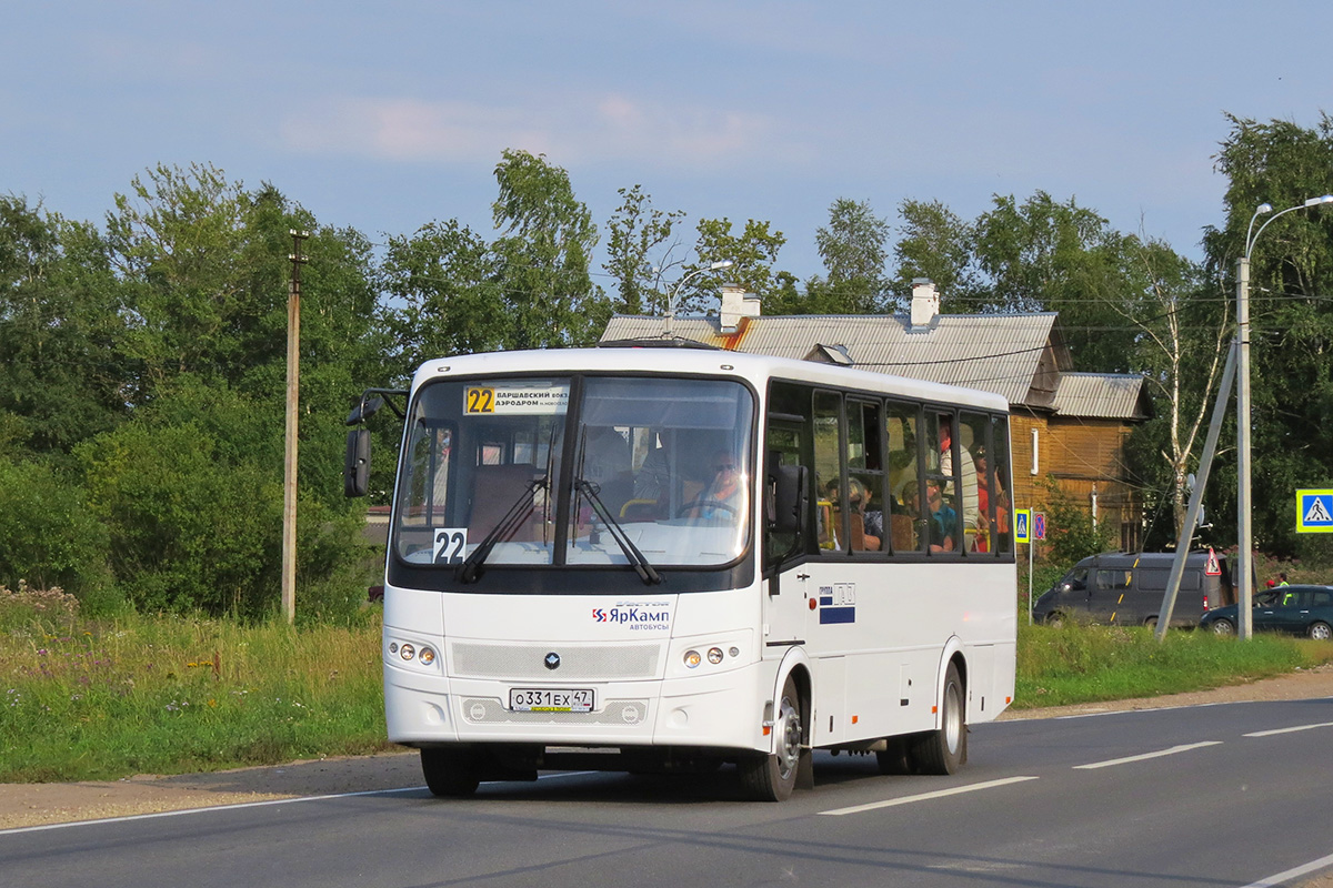 Ленинградская область, ПАЗ-320412-05 "Вектор" № О 331 ЕХ 47