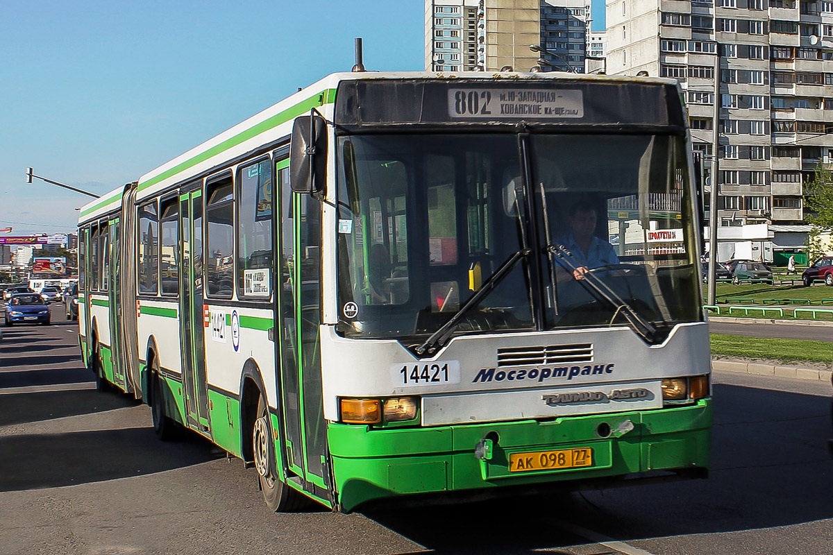 Москва, Ikarus 435.17 № 14421