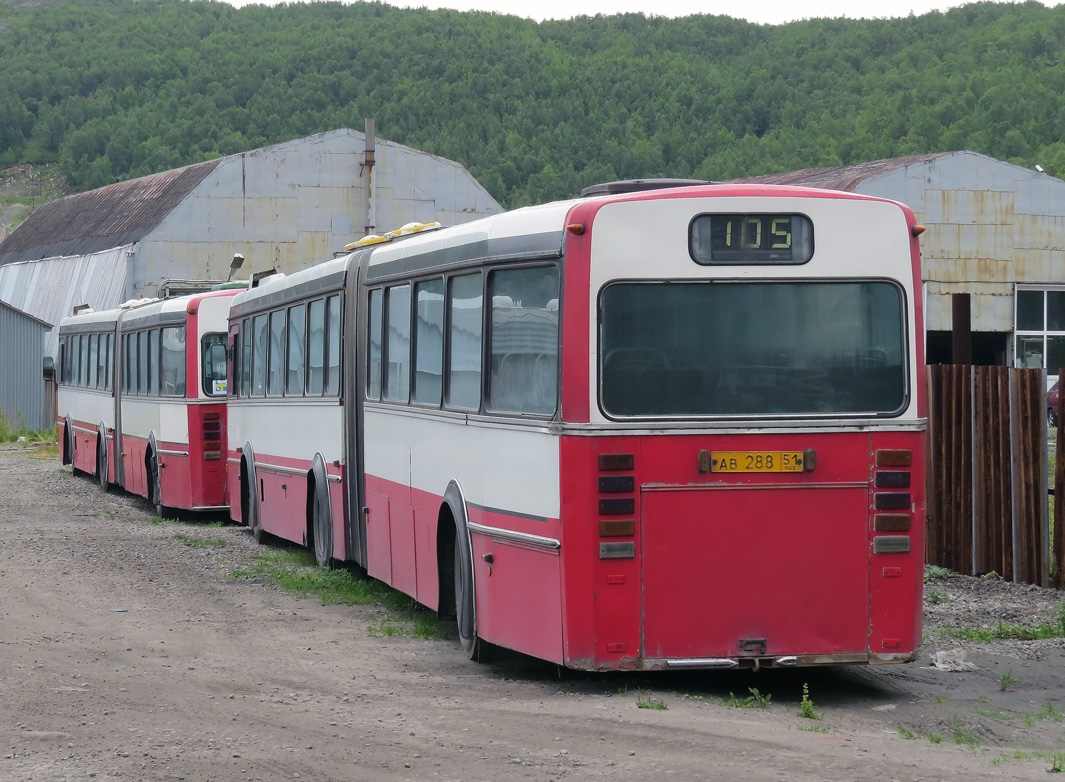 Мурманская область, Van Hool 160 № АВ 288 51; Мурманская область — Разные фотографии