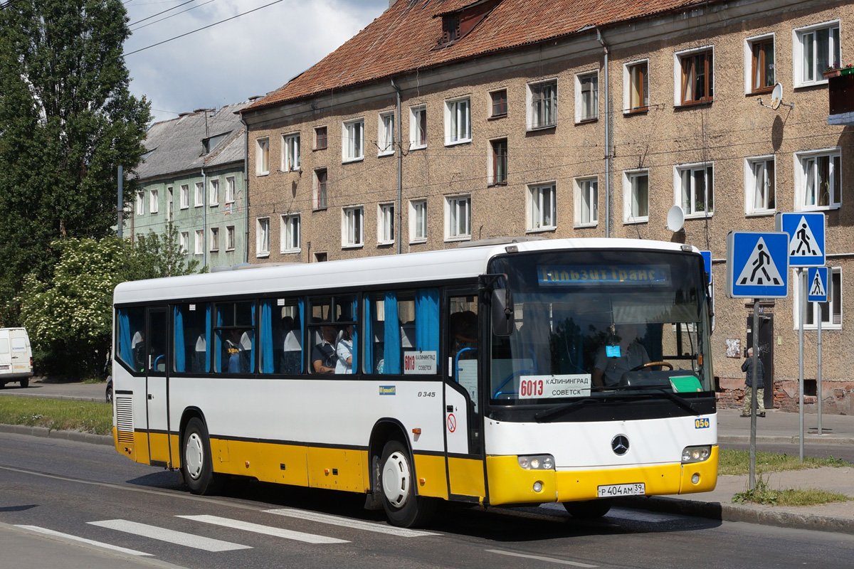 Калининградская область, Mercedes-Benz O345 № 056 — Фото — Автобусный  транспорт