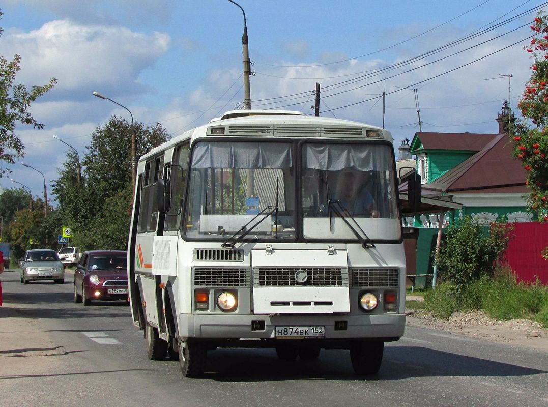 Ніжагародская вобласць, ПАЗ-32054 № Н 874 ВК 152