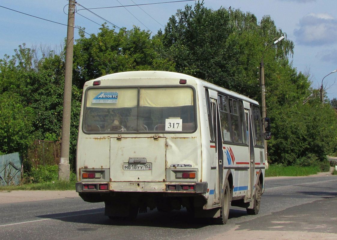 Нижегородская область, ПАЗ-4234 № М 818 УУ 152