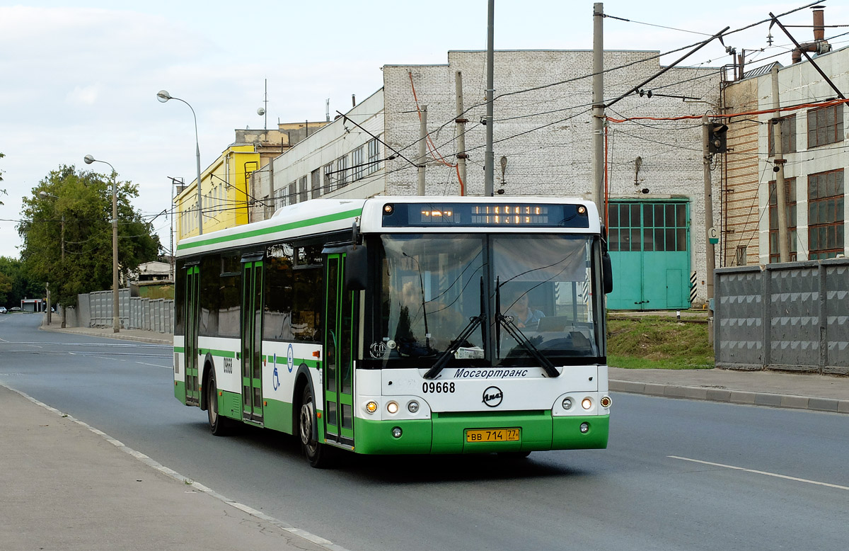 Москва, ЛиАЗ-5292.21 № 09668