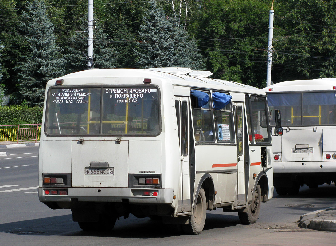 Nizhegorodskaya region, PAZ-32054 Nr. К 665 МС 13