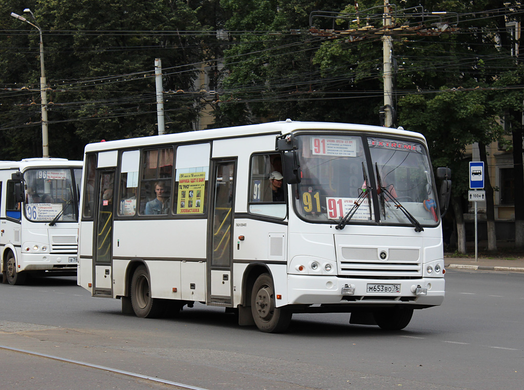 Ярославская область, ПАЗ-320402-05 № М 653 ВО 76