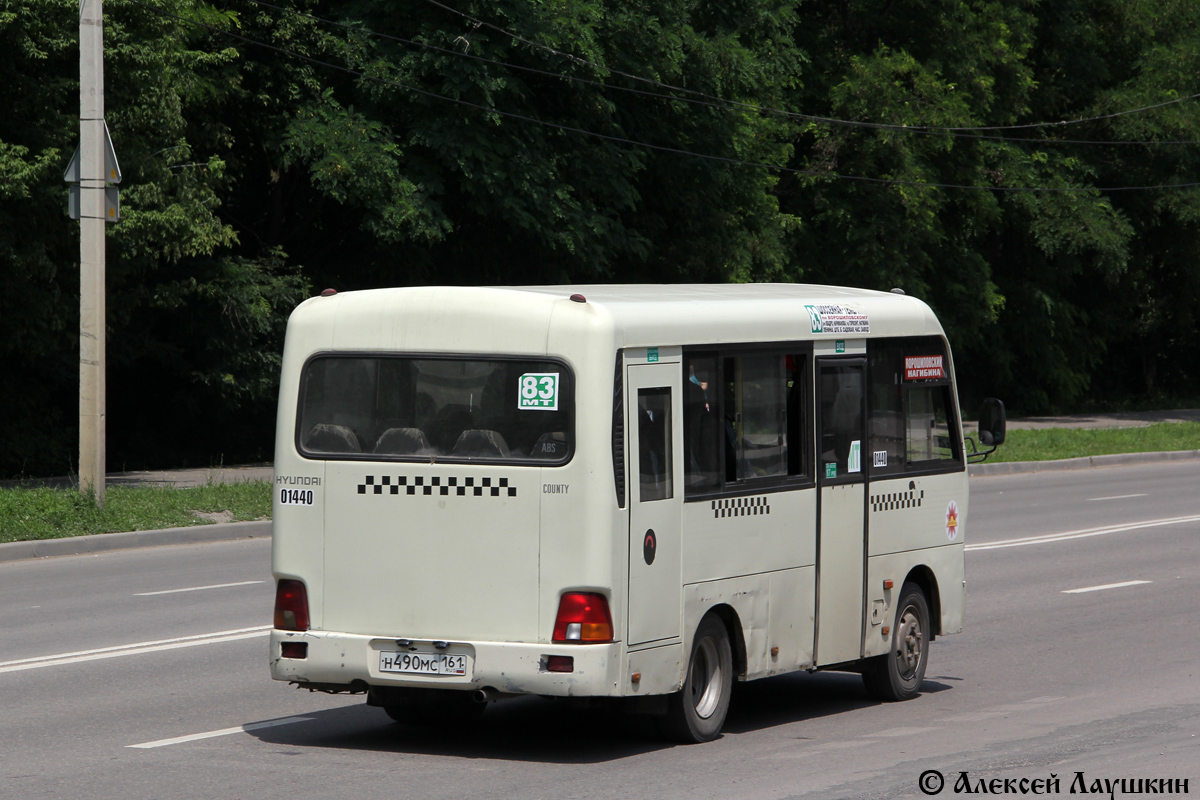 Ростовская область, Hyundai County SWB C08 (РЗГА) № Н 490 МС 161